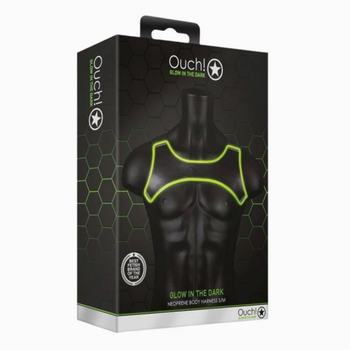 GLOW IN THE DARK NEOPRENE HARNESS