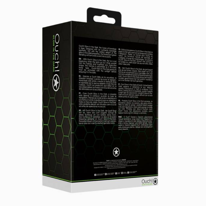 GLOW IN THE DARK NEOPRENE HARNESS