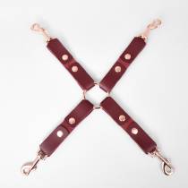 KREUZLINK BURGUNDY + GOLD ROSE