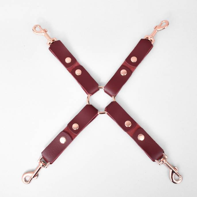 KREUZLINK BURGUNDY + GOLD ROSE