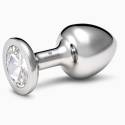 ROSEBUDS SMALL INOX CLEAR 18MM