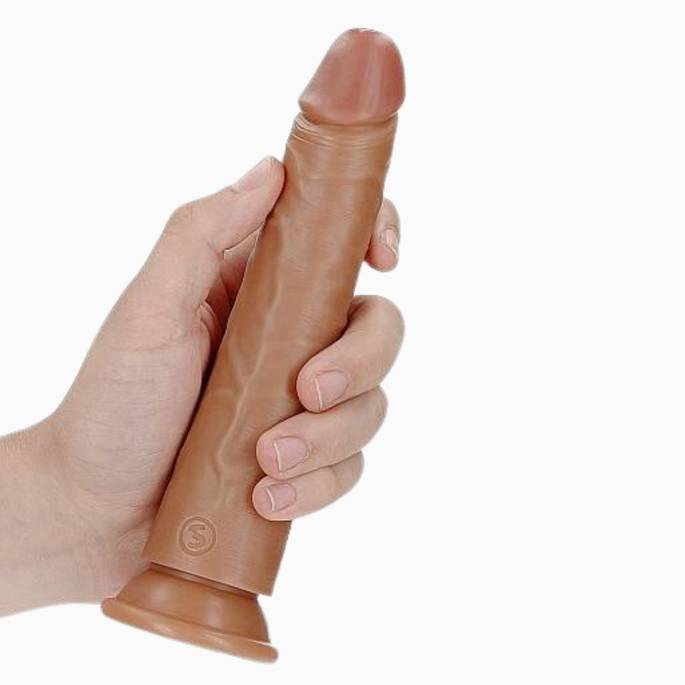 REAL ROCK- REALISTISCHER DILDO KARAMELL 18CM
