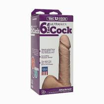 VAC-U-LOCK-DILDO REALISTISCH 15CM VANILLE