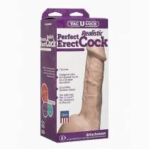 VAC-U-LOCK-DILDO REALISTISCH 14CM VANILLE