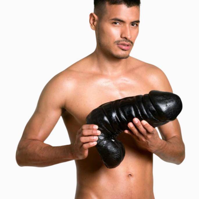 AUSSERGEWÖHNLICHER DILDO "BIG ASS"