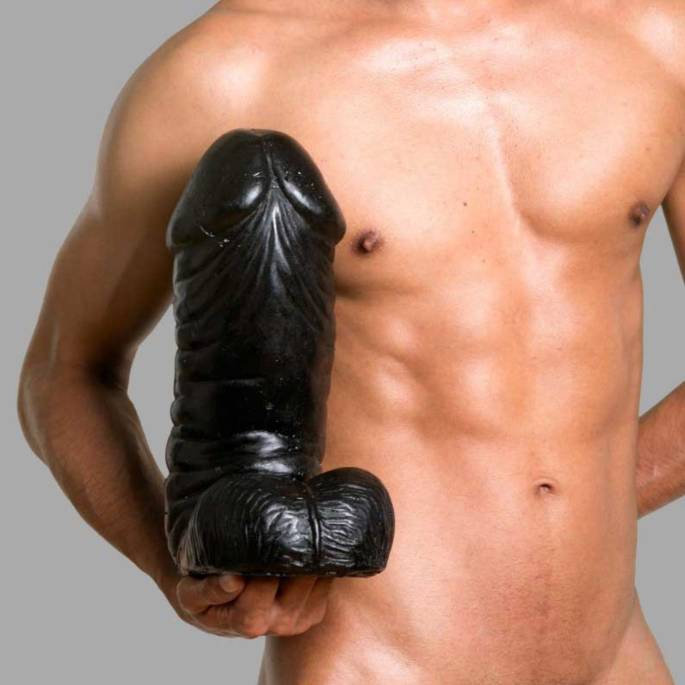 AUSSERGEWÖHNLICHER DILDO "BIG ASS"