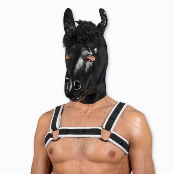 MASQUE LATEX PONY PLAY