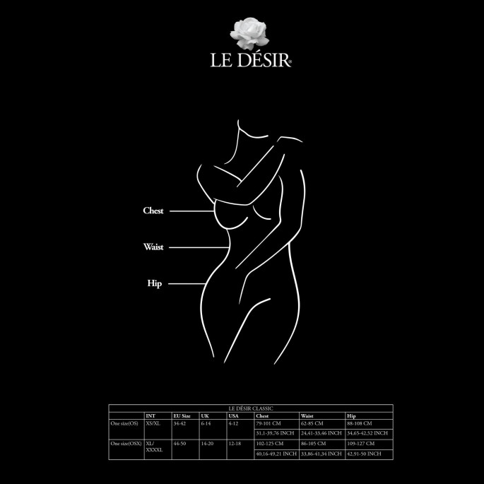 DAS VERLANGEN-2PCS KEY HOLE SCHWARZ