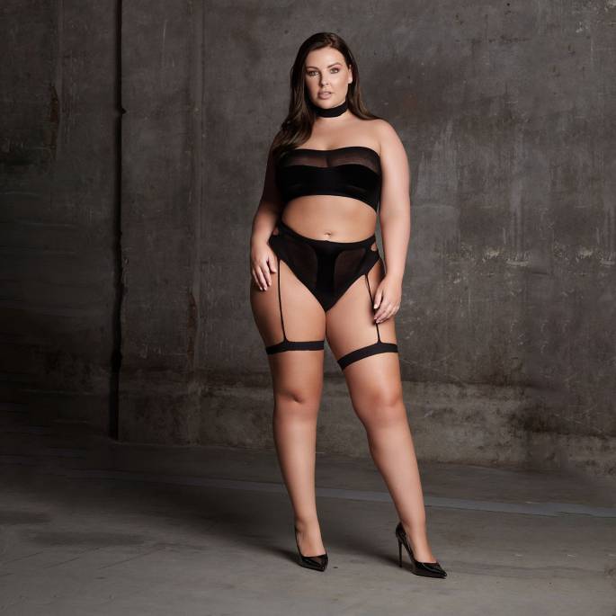 DAS VERLANGEN-3STÜCK OFFENE UNTERHOSE