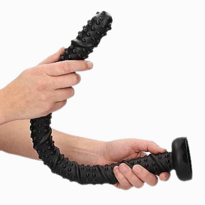 STRUKTURIERTER DILDO ASS SNAKE 53CM
