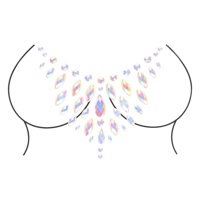 STICKERS STRASS DÉCOLLETÉ - GLOW IN THE DARK