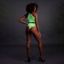 2STK NEONGRÜNES NETZ