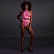 2STÜCK NETZSTOFF NEONPINK