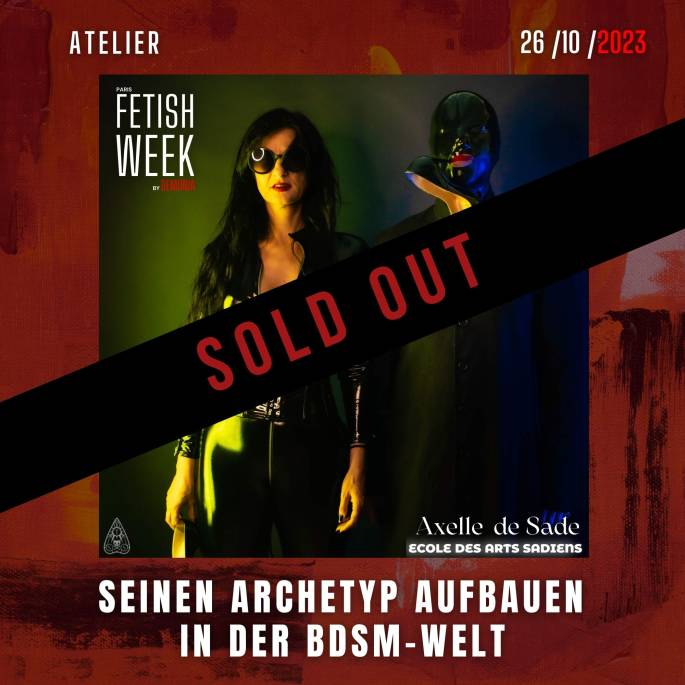Atelier : Les fondamentaux du BDSM - Fetish Week