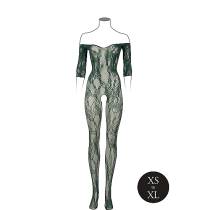 LE DÉSIR-NETZKOMBI FLORAL KAKI