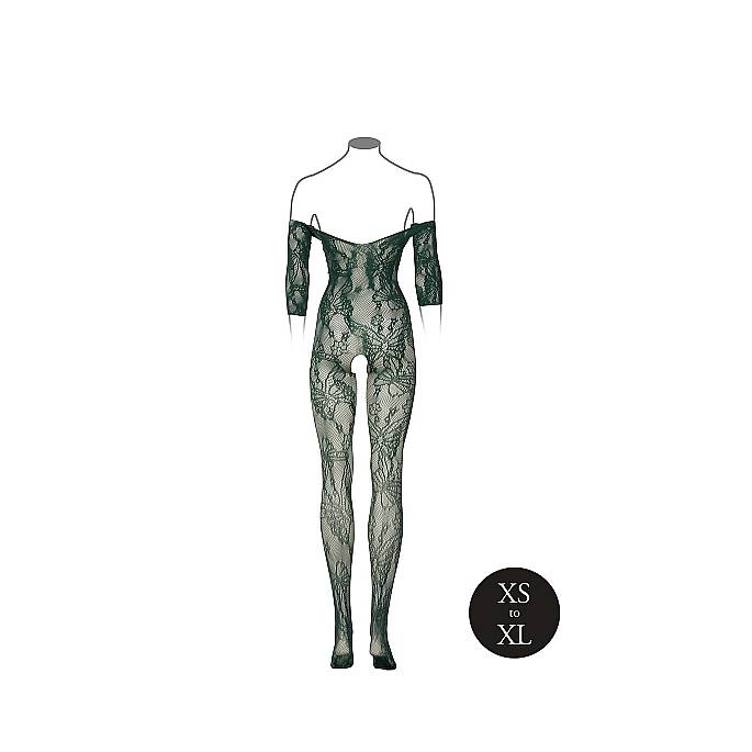 LE DÉSIR-NETZKOMBI FLORAL KAKI