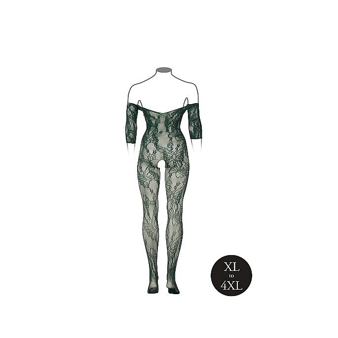 LE DÉSIR-NETZKOMBI FLORAL KAKI