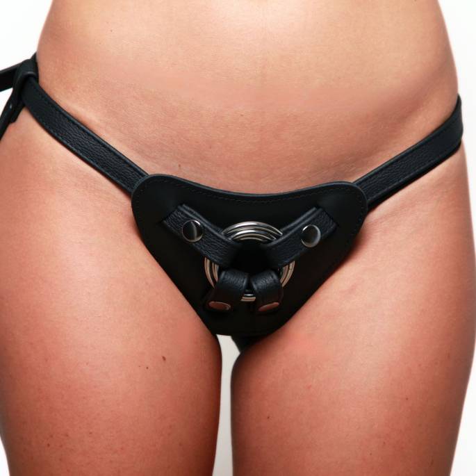 HARNISCH DILDO VERSTELLBARER SOFTGÜRTEL