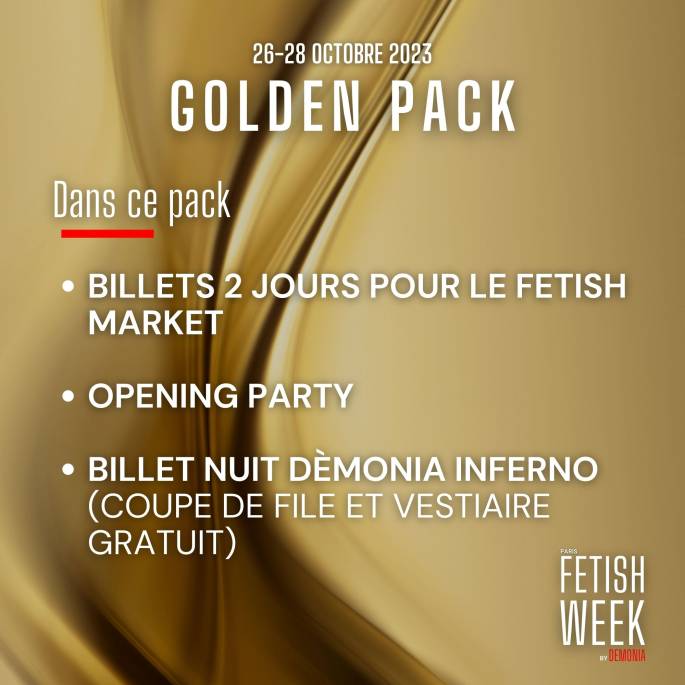 Billets golden pack