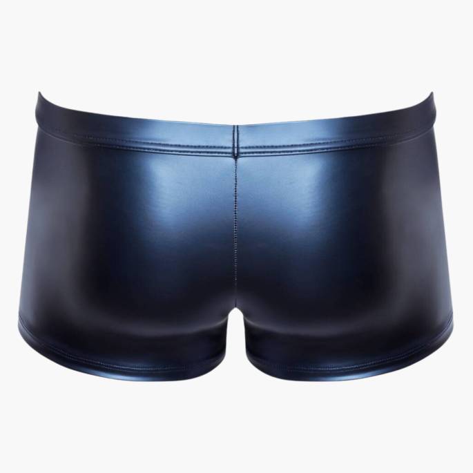WETLOOK-BOXERSHORTS IN ELECTRIC BLUE