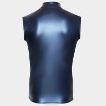 T-SHIRT SANS MANCHE BLEU ELECTRIQUE