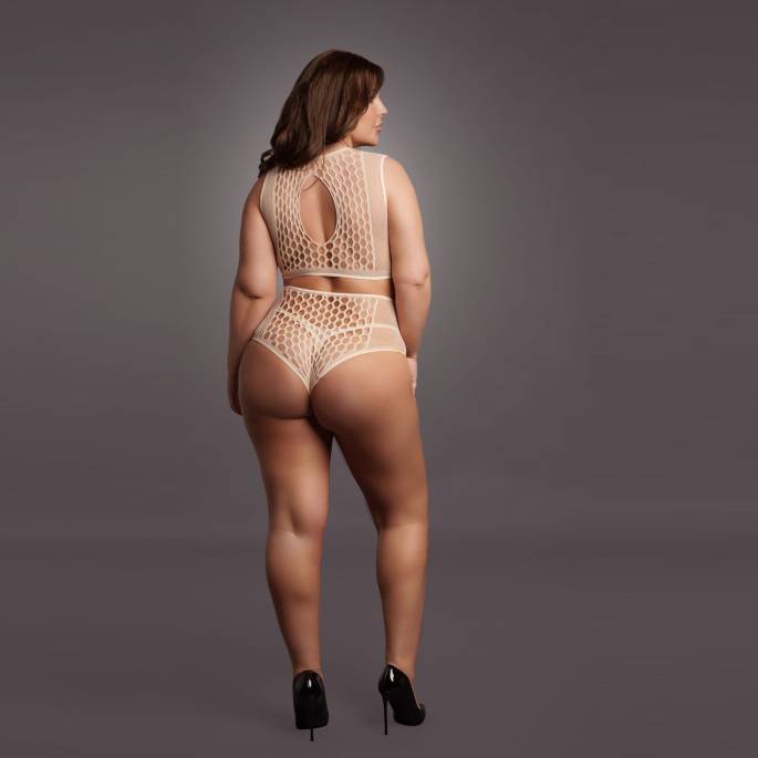 DER WUNSCH-2PCS KEY HOLE BEIGE