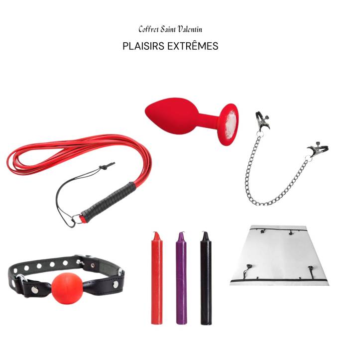 Box Saint Valentin - Plaisirs extrêmes