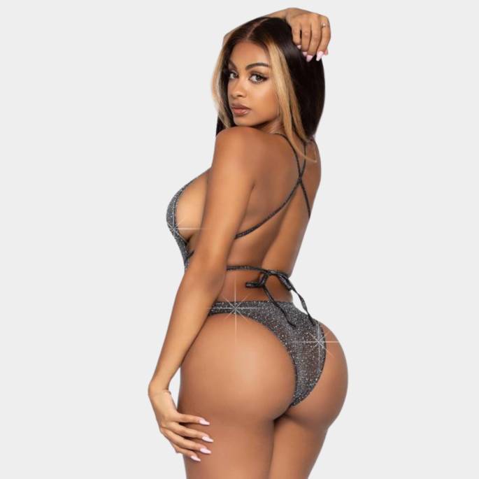 BODYSTRING LUREX ET STRASS T.U