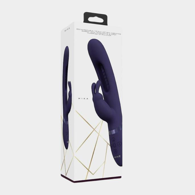 VIVE-MIKA RABBIT MIT VIBRIERENDER ZUNGE