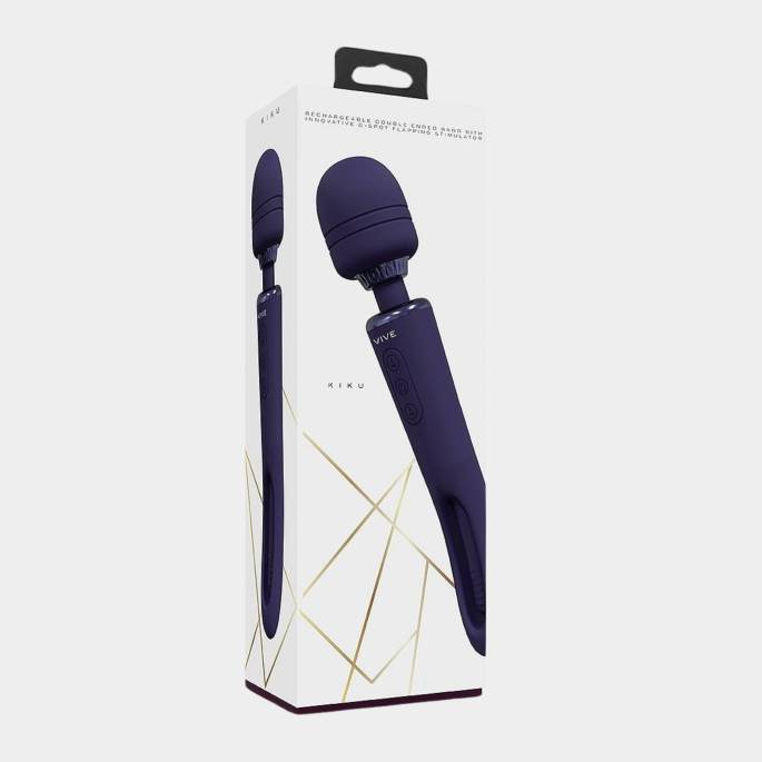 VIVE-KIKU WAND MIT VIBRIERENDER LASCHE