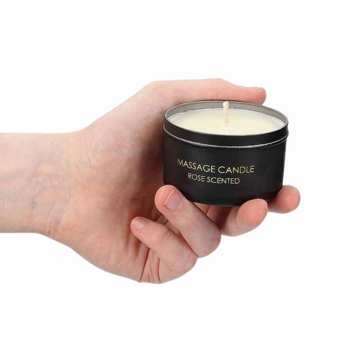 BOUGIE DE MASSAGE - SENTEUR ROSE