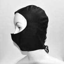 OFFENE KAPUZE AUGEN FRAU LEDER