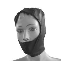 CAGOULE OUVERTE YEUX FEMME CUIR