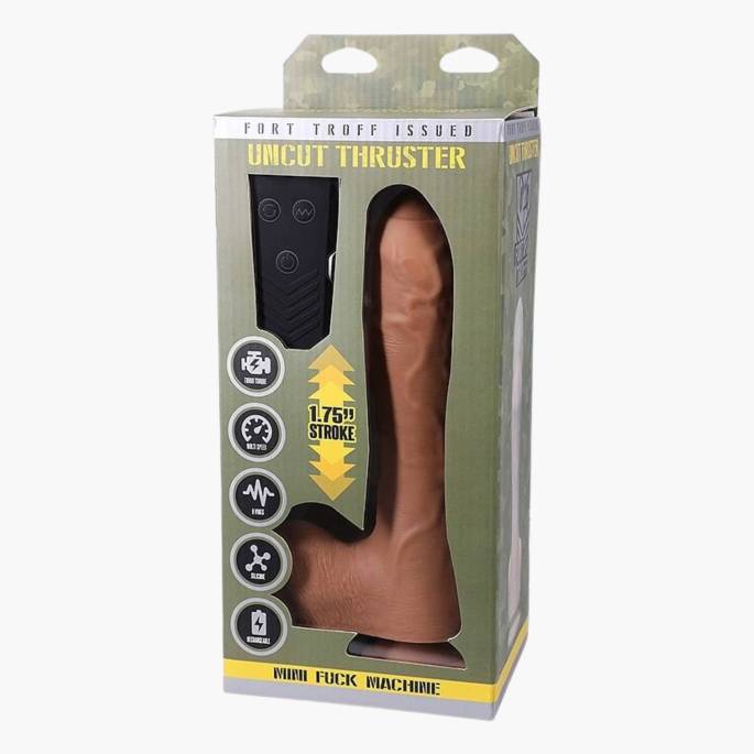 UNCUT THRUSTER - MINI FUCK MACHINE - CARAMEL