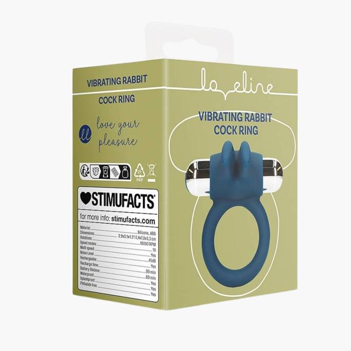 COCKRING SILICONE VIBRANT RABBIT