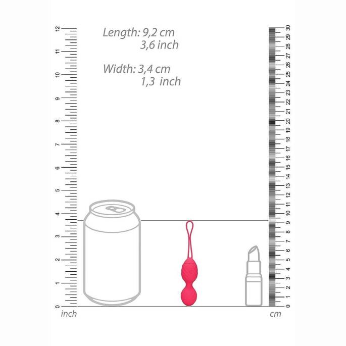 VIBRIERENDE GEISHA-KUGELN + FERNBEDIENUNG