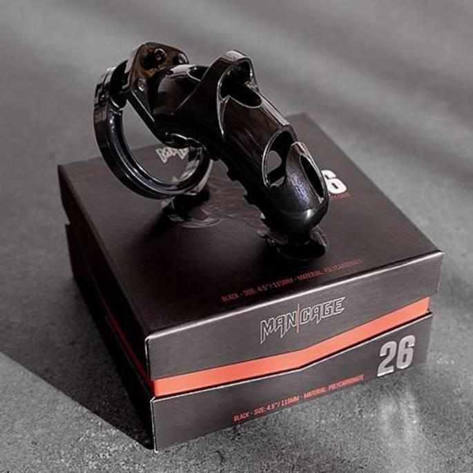 MANCAGE 26 - KEUSCHHEITSKÄFIG+ANSATZ 11.5CM