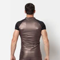 KETIL T-SHIRT LACKIERT BRAUN