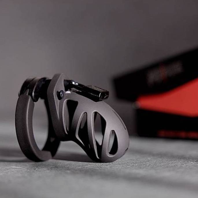 MANCAGE 23 - CAGE CHASTETÉ SILICONE 6.5CM