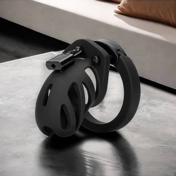 MANCAGE 23 - CAGE CHASTETÉ SILICONE 6.5CM