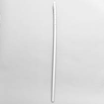 CANNE ROTIN+CAOUTCHOUC MANCHE ERGO BLANC (60X12MM)