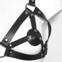 HARNAIS SG CUIR + CACHE-TÉTONS