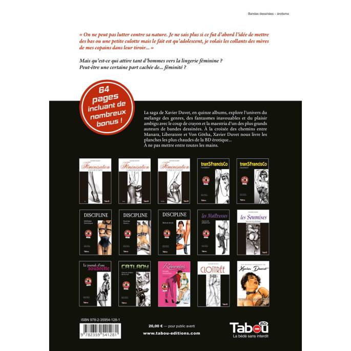 SCHWARZ-WEISSE VINYLHOSE