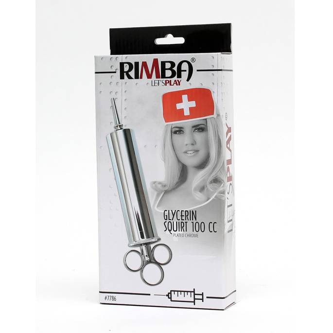 VERCHROMTE EINLAUFSPRITZE (100 CC)