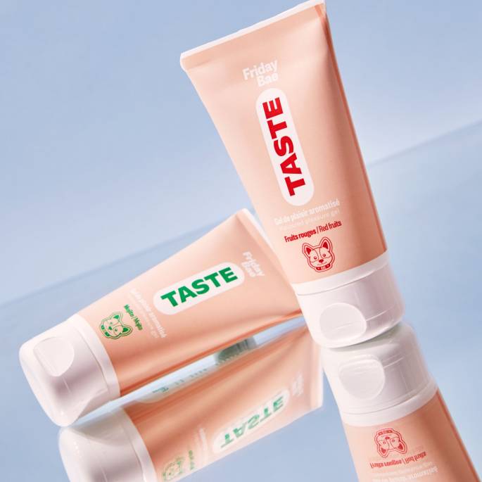 FRIDAY BAE-LUBE PLAISIR FRUITS ROUGES (TASTE) 50ML