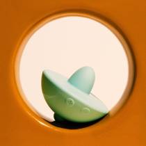 Kraftvoll - Grüner Kreisel