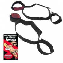 MENOTTES TISSU CUISSES + POIGNETS + CHEVILLES