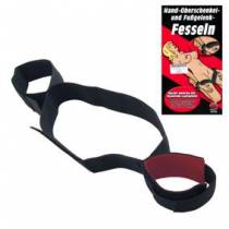 MENOTTES TISSU CUISSES + POIGNETS + CHEVILLES