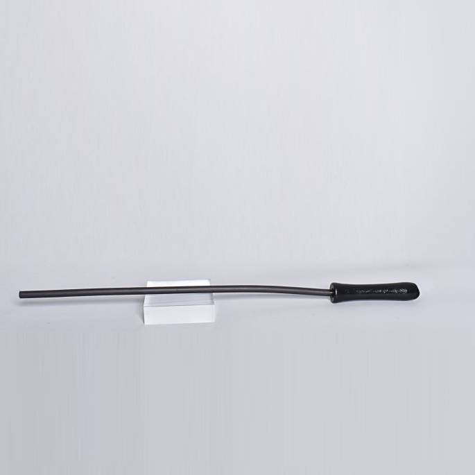 SCHWARZ-WEISSE VINYLHOSE