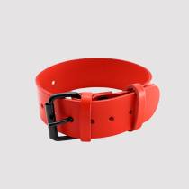 Arm-Stirnband aus rotem Leder